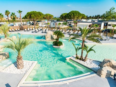 Camping Club Les Tamaris 5* - MS VACANCES - Camping Pyrénées-Orientales