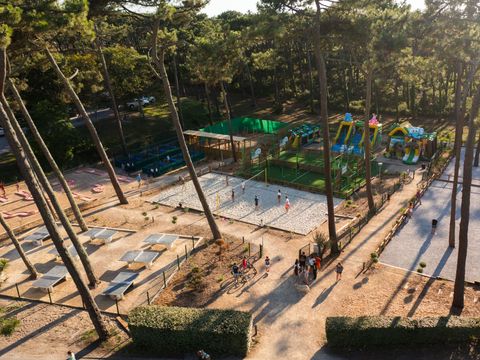 Camping Club Les Tourterelles 4* - MS VACANCES - Camping Landes