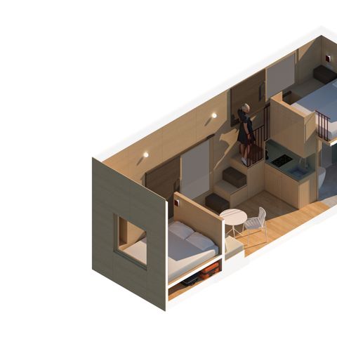 HÉBERGEMENT INSOLITE 2 personnes - Tiny Home Family