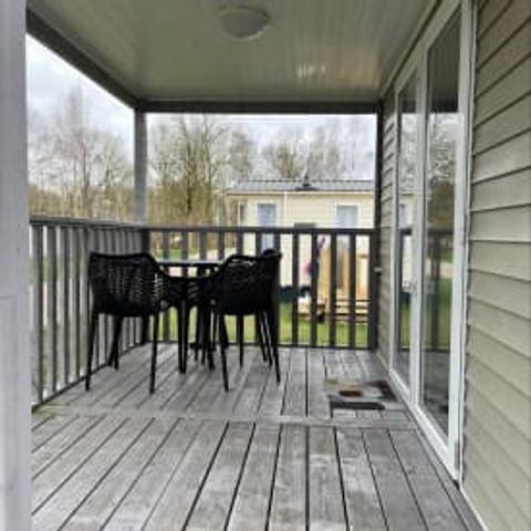 BUNGALOW 4 personnes - Mobil home Esprit 2 chambres avec terrasse