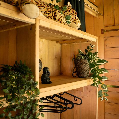 TENTE TOILE ET BOIS 4 personnes - Lake Lodge avec installations sanitaires