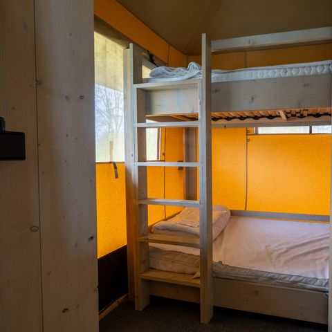 Tente en toile et en bois 6 personnes - Girafe