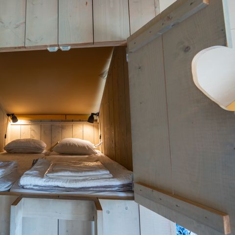 Tente en toile et en bois 6 personnes - Girafe