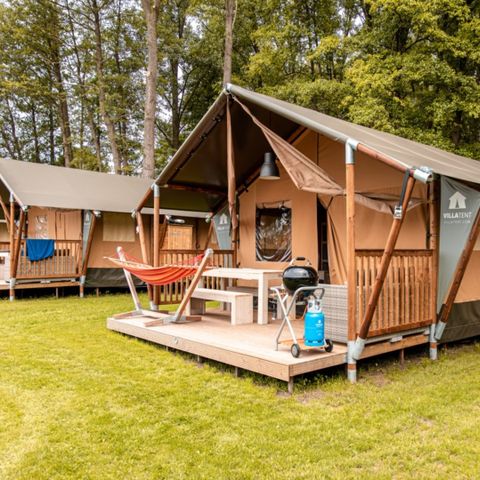 TENTE TOILE ET BOIS 6 personnes - Tente de camping