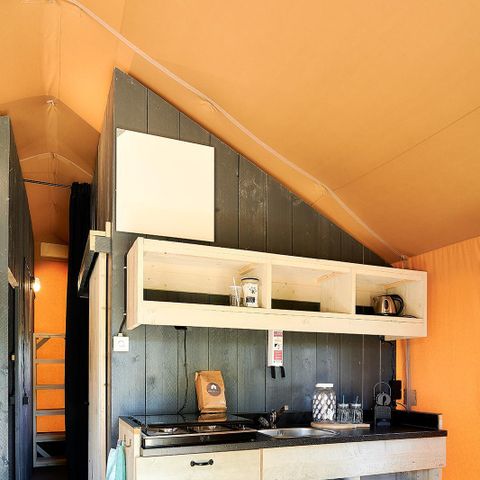 TENTE TOILE ET BOIS 6 personnes - Tente de camping