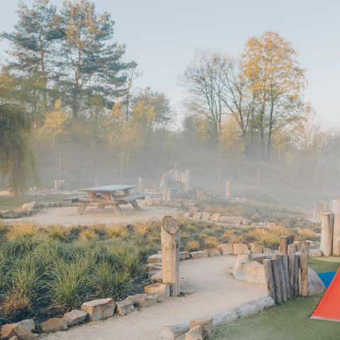 Tente en toile et en bois 4 personnes - Glamfield Lodge