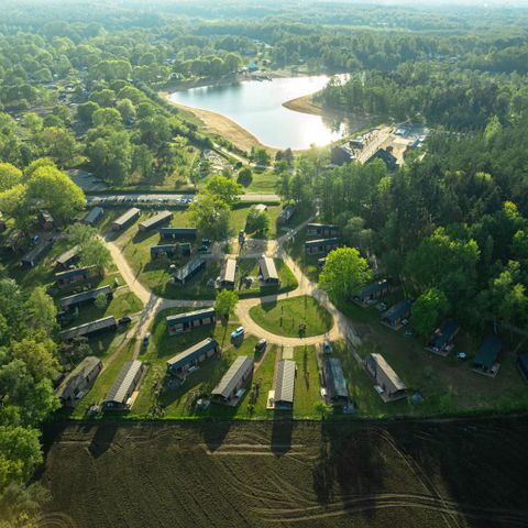 Tente en toile et en bois 4 personnes - Glamfield Lodge I