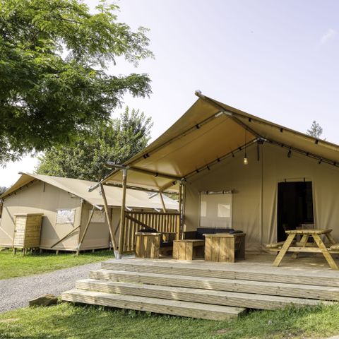 TENTE TOILE ET BOIS 7 personnes - Sunshine 49