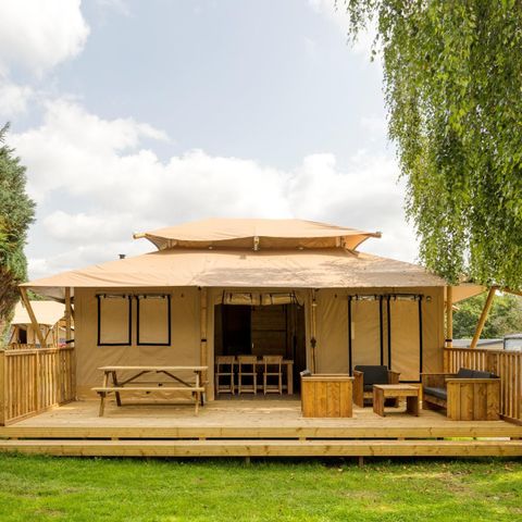 TENTE TOILE ET BOIS 5 personnes - Stardust 40 