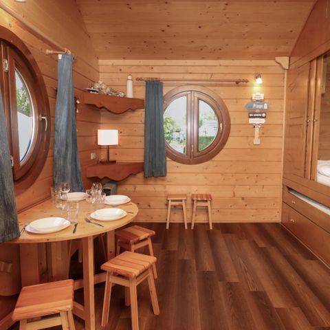 Tiny house 5 personnes - Maison du capitaine (max. 3 adultes)