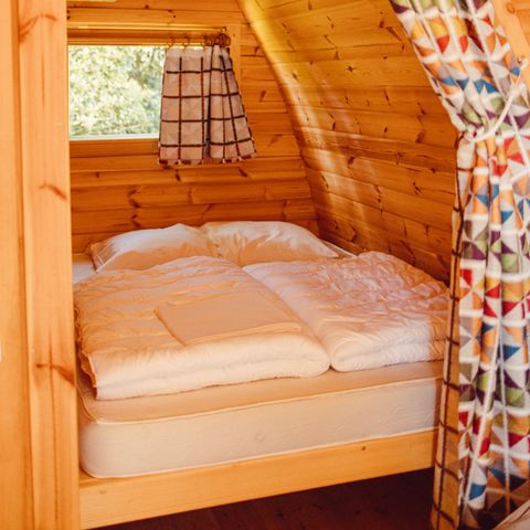 Hébergement 3 personnes - Cabane en rondins XL Pod