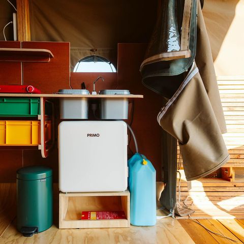 TENTE TOILE ET BOIS 4 personnes - Tente enveloppante