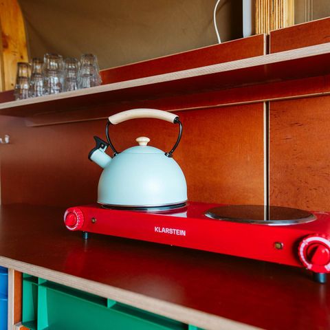 TENTE TOILE ET BOIS 4 personnes - Tente enveloppante