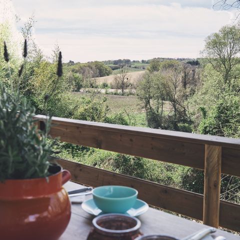 TENTE TOILE ET BOIS 4 personnes