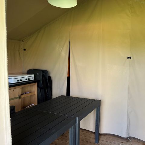 TENTE TOILE ET BOIS 4 personnes