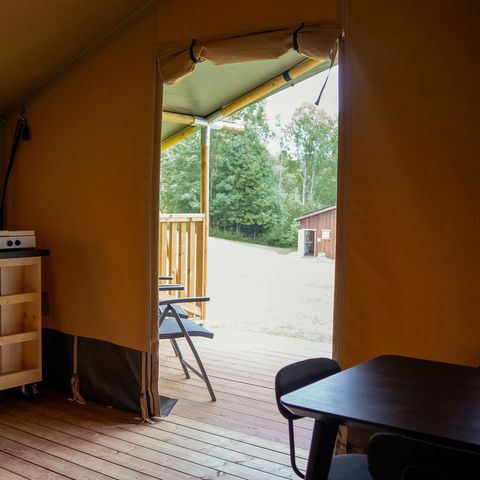 TENTE TOILE ET BOIS 6 personnes