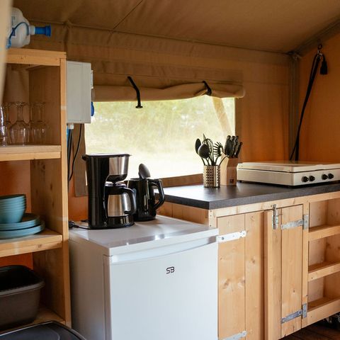 TENTE TOILE ET BOIS 6 personnes