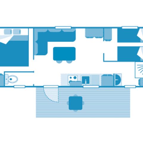 BUNGALOW 4 personnes - Cottage 4p 2ch **