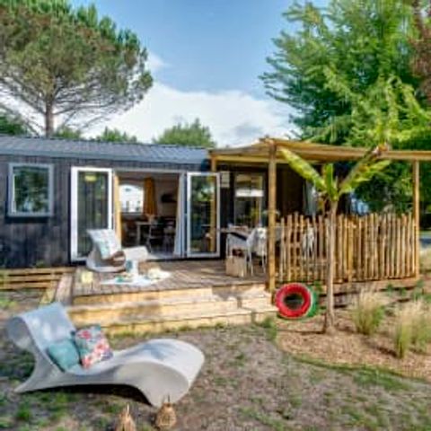BUNGALOW 6 personnes - Cottage Cocoon 6p 3ch 2Sdb Clim Premium