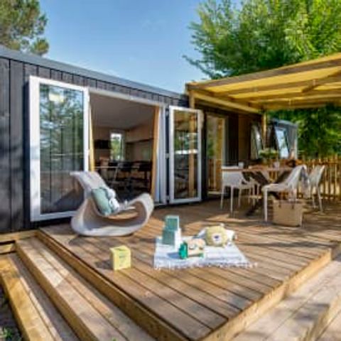 BUNGALOW 6 personnes - Cottage Cocoon 6p 3ch 2Sdb Clim Premium