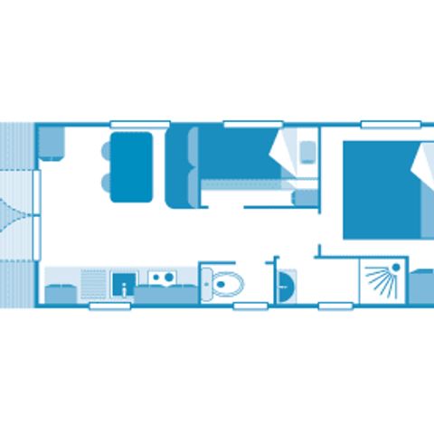 Tiny house 4 personnes - Roulotte 4p 2ch
