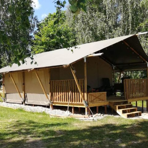 TENTE TOILE ET BOIS 6 personnes