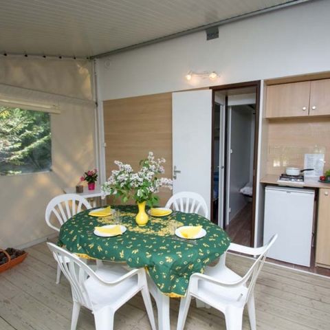 BUNGALOW 4 personnes - Cottage Capucine 4p SANS SANITAIRES