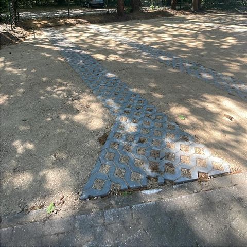 Emplacement - pavé pour camping-car | Avec électricité