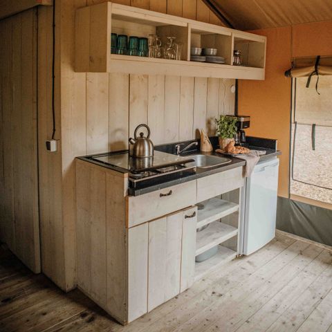 TENTE TOILE ET BOIS 6 personnes