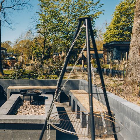 Lodge 5 personnes - Loevestein Deluxe avec jacuzzi