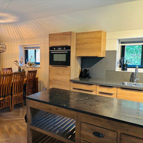 BUNGALOW 6 personnes - Stuifzand Wellness Outdoor Bungalow Deluxe avec Bedstee | 6+2 personnes