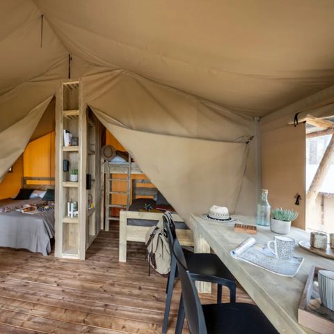 TENTE 5 personnes - Tente Confort 2 chambres - sans sanitaire 