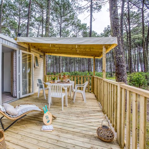 Mobilhome 4 personnes - Confort - 2 chambres - Clim.