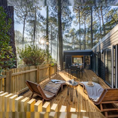 HÉBERGEMENT INSOLITE 6 personnes - Tiny house Confort - 3 chambres - 2 salles d'eau