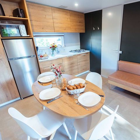 Mobilhome 4 personnes - Premium - 2 chambres - Clim.