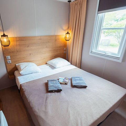 BUNGALOW 6 personnes - Exclusif - 3 chambres - 2 salles d'eau - Clim.