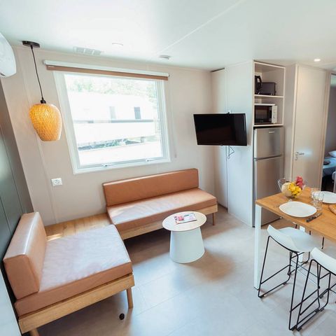 BUNGALOW 6 personnes - Exclusif - 3 chambres - 2 salles d'eau - Clim.