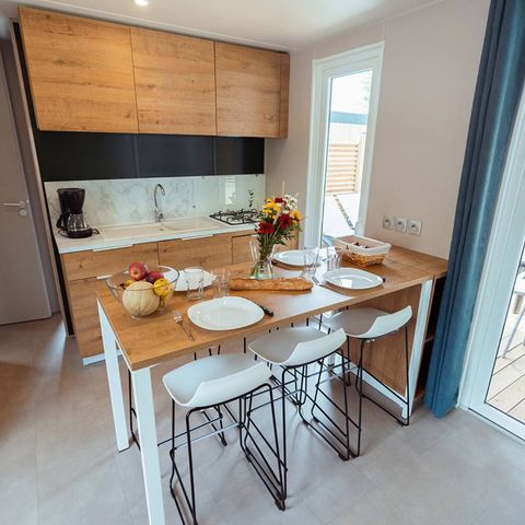 BUNGALOW 6 personnes - Exclusif - 3 chambres - 2 salles d'eau - Clim.