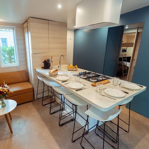BUNGALOW 8 personnes - Exclusif - 4 chambres - 3 salles d'eau - Clim. 2 modules