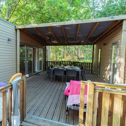 BUNGALOW 8 personnes - Exclusif - 4 chambres - 3 salles d'eau - Clim. 2 modules