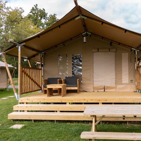 TENTE TOILE ET BOIS 5 personnes - Comet 27 - 5 personnes