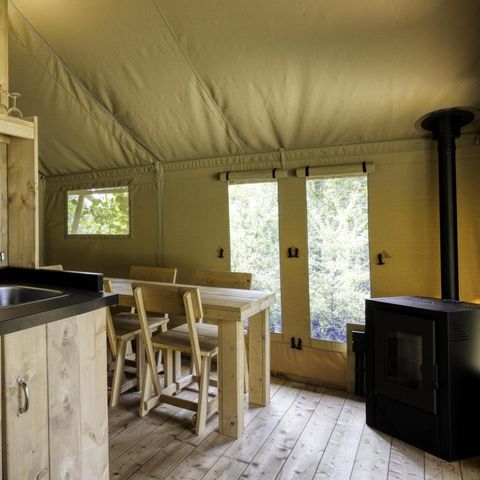 TENTE TOILE ET BOIS 5 personnes - Comet 27 Lodges