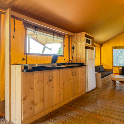 TENTE TOILE ET BOIS 5 personnes - Stardust 40 - 5 personnes