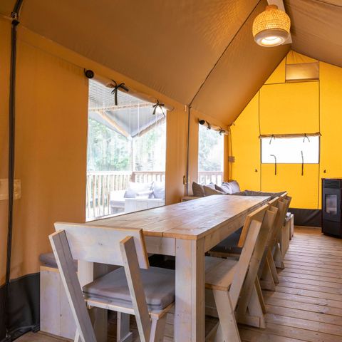 TENTE TOILE ET BOIS 8 personnes - Ranger Lodge - 8 personnes