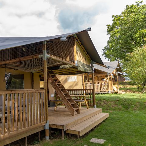 TENTE TOILE ET BOIS 8 personnes - Ranger Lodge - 8 personnes