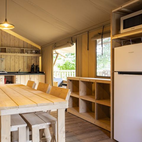 TENTE TOILE ET BOIS 5 personnes - Rêveur 40