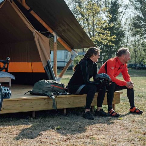 TENTE TOILE ET BOIS 2 personnes - XS