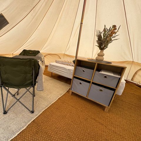 TENTE TOILE ET BOIS 4 personnes - Tente tipi
