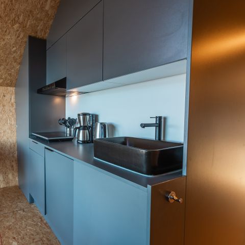 Tiny house 4 personnes - Vue sur le port
