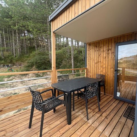 BUNGALOW 4 personnes - Confort + 2 chambres terrasse intégrée